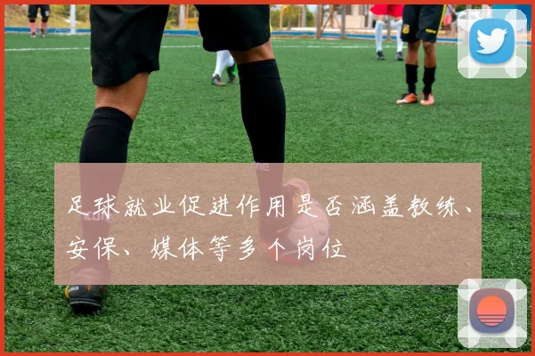 足球就业促进作用是否涵盖教练、安保、媒体等多个岗位